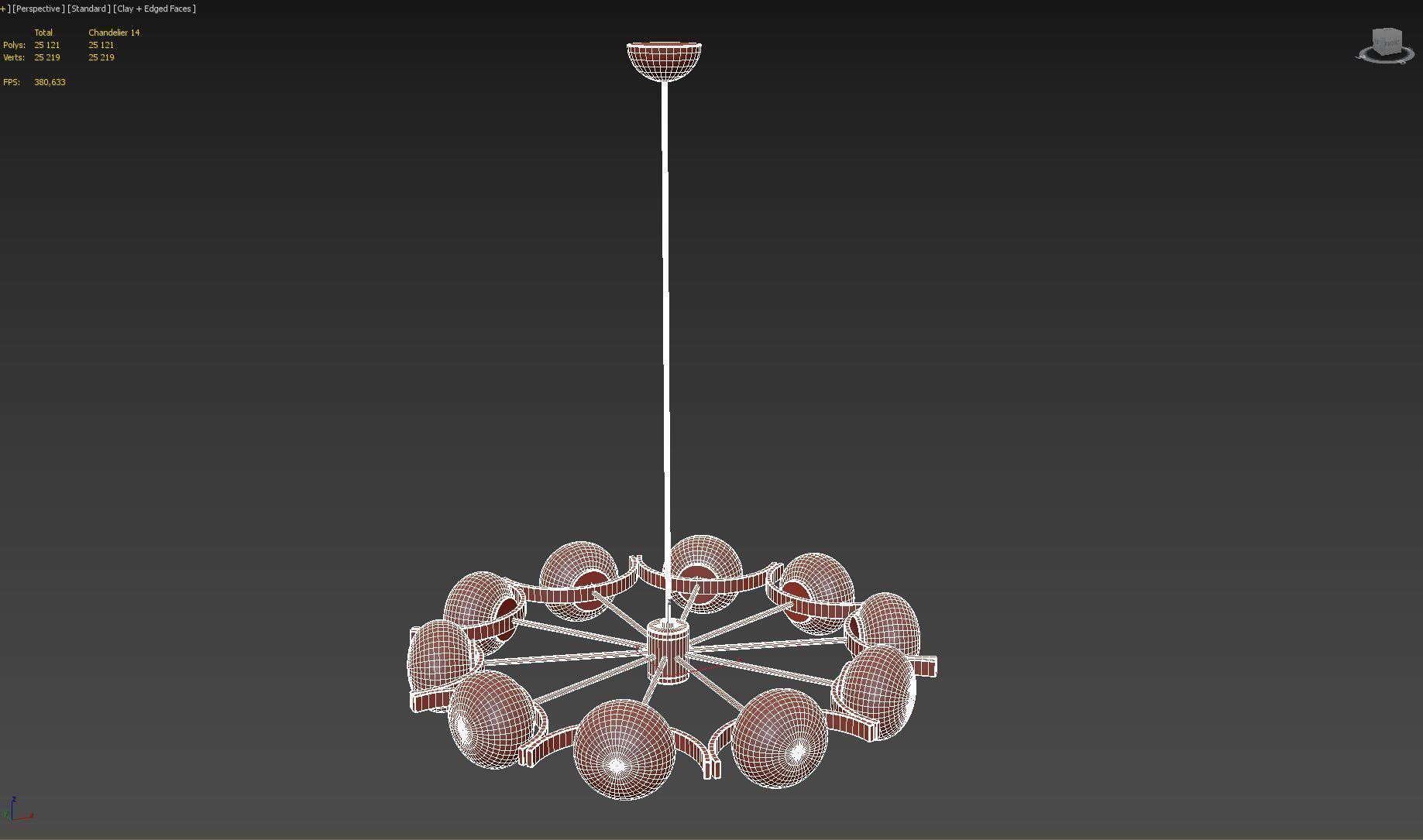 Chandelier 14 3D model_16