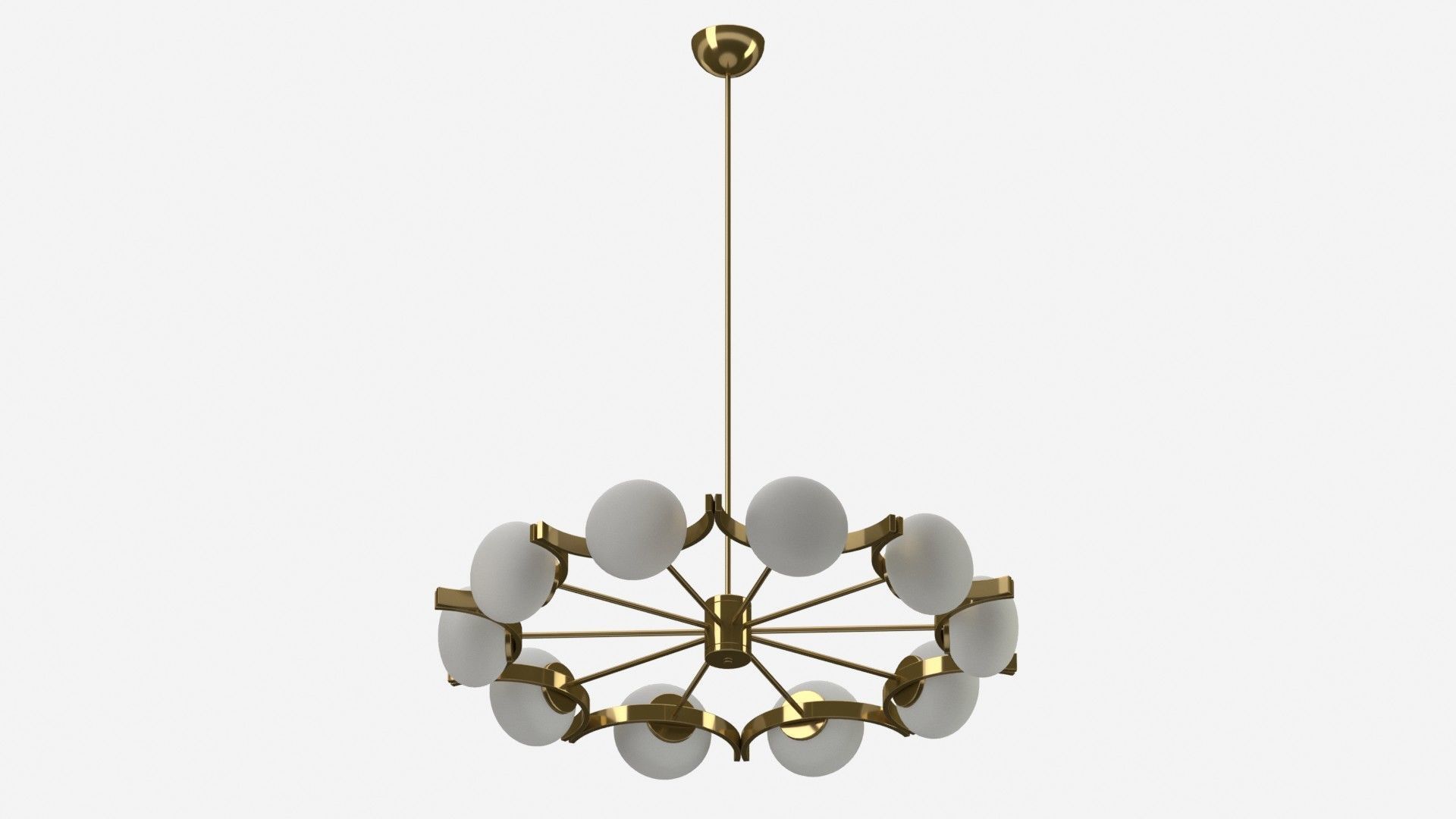 Chandelier 14 3D model_4