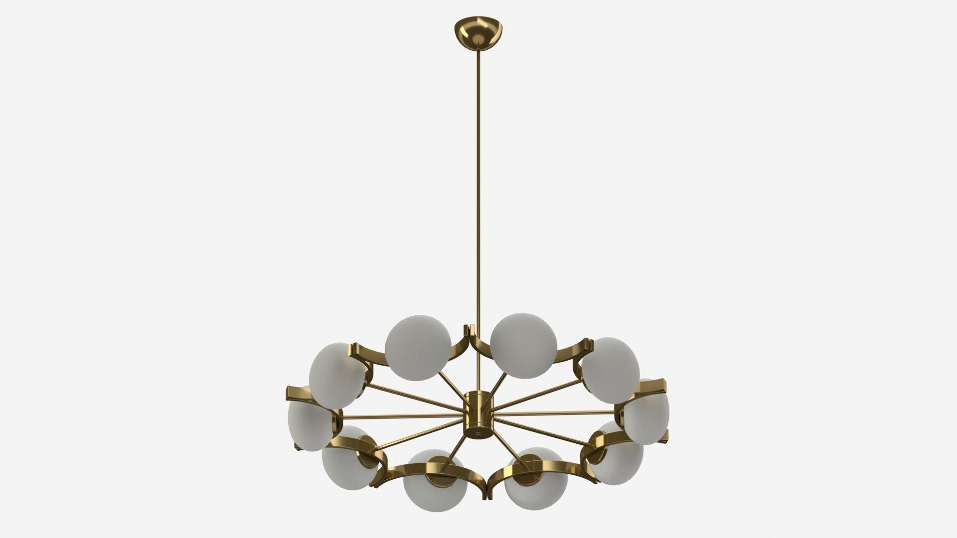 Chandelier 14 3D model_10