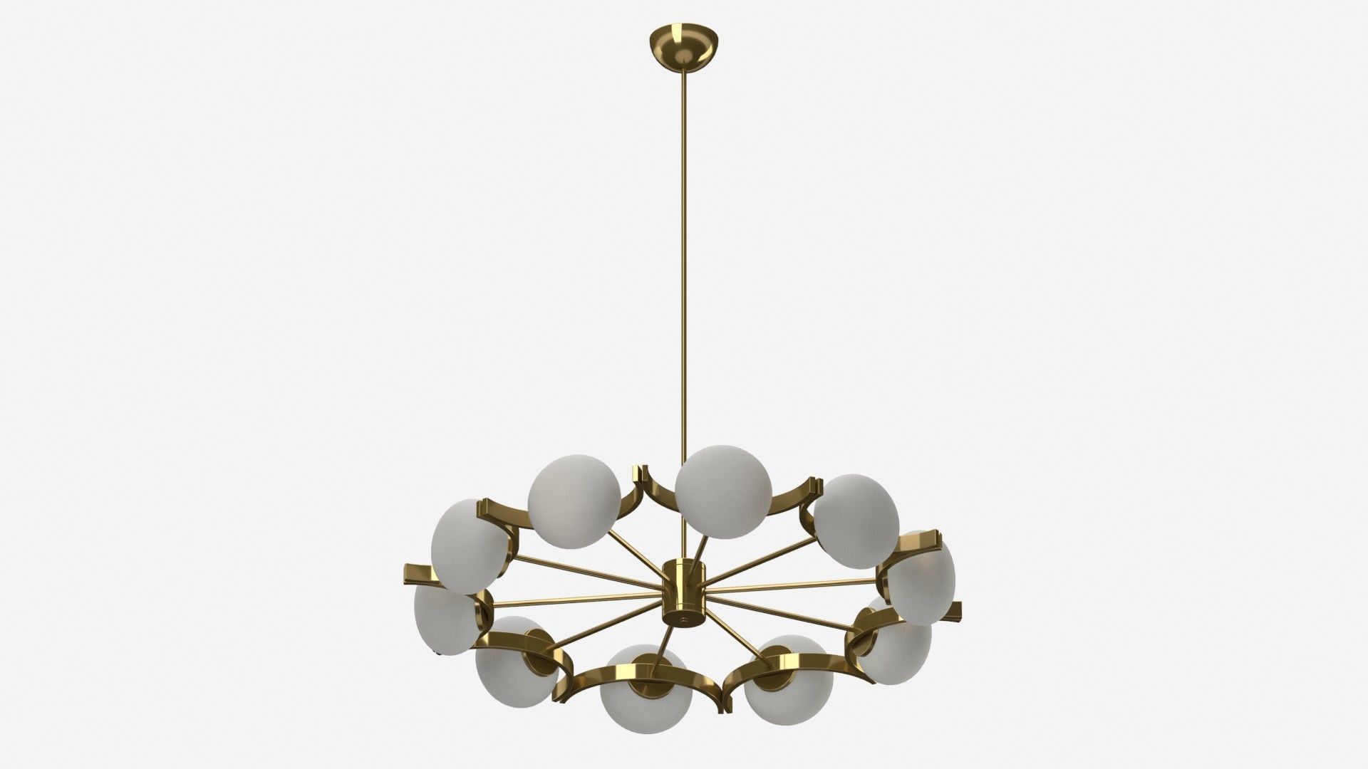Chandelier 14 3D model_5