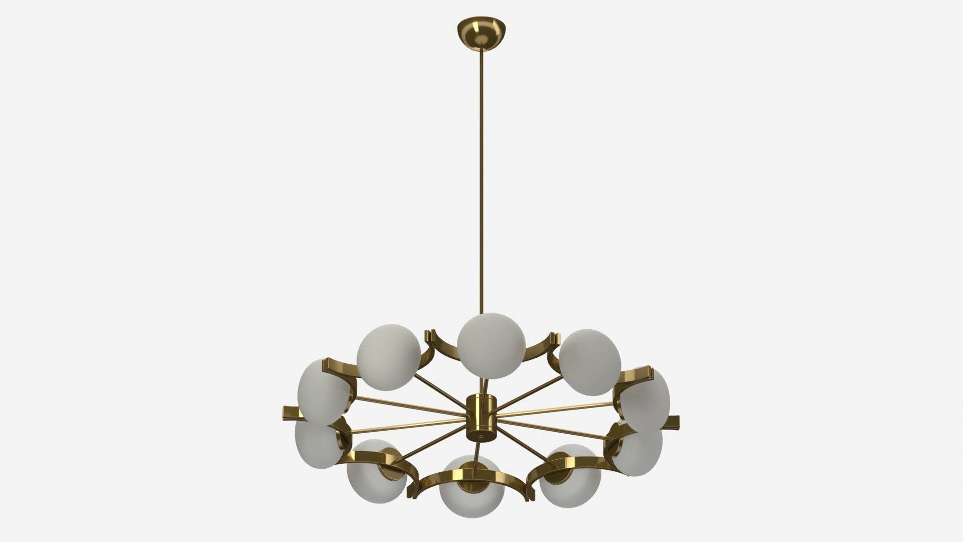 Chandelier 14 3D model_12