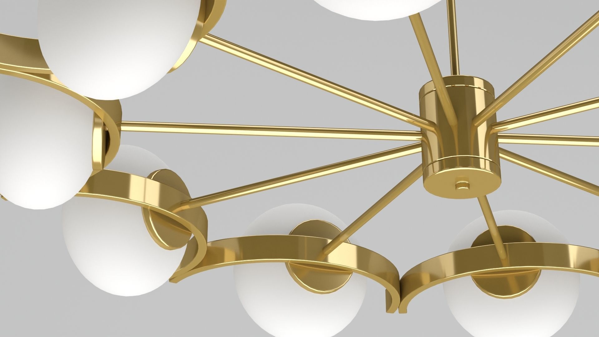 Chandelier 14 3D model_2