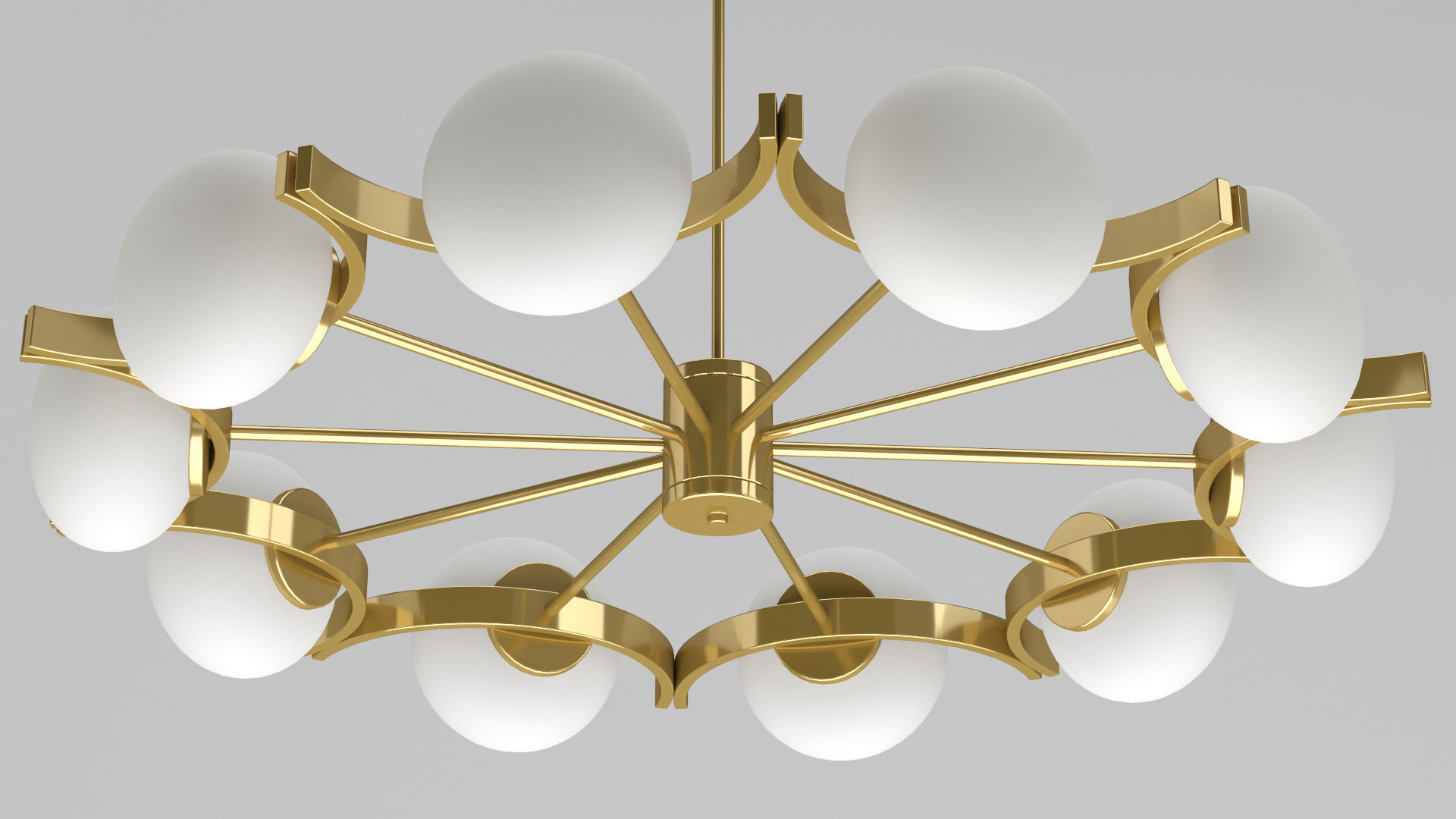 Chandelier 14 3D model_3