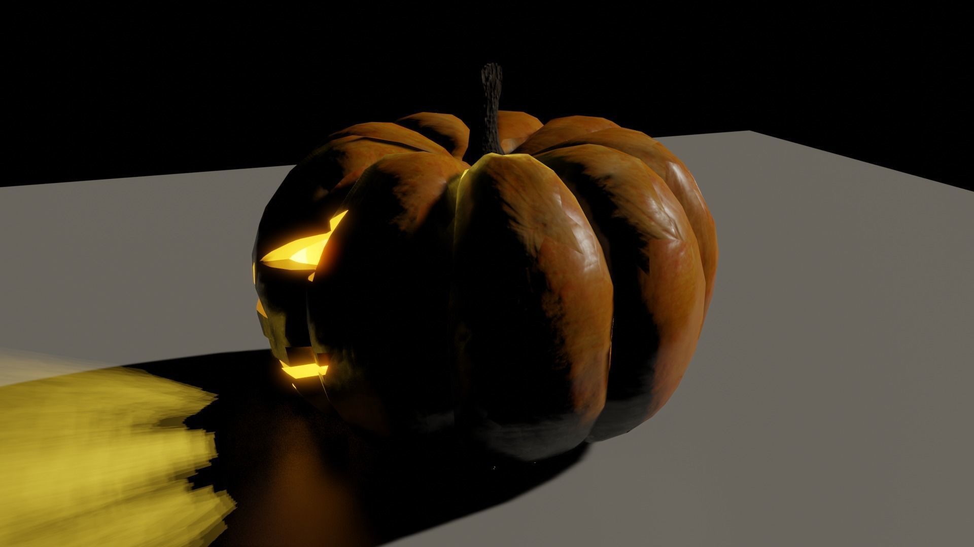 Halloween Pumpkin 3D model_16