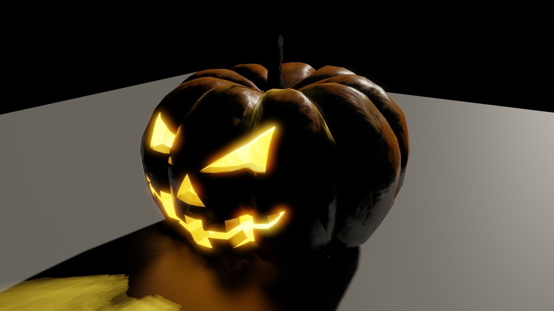 Halloween Pumpkin 3D model_18