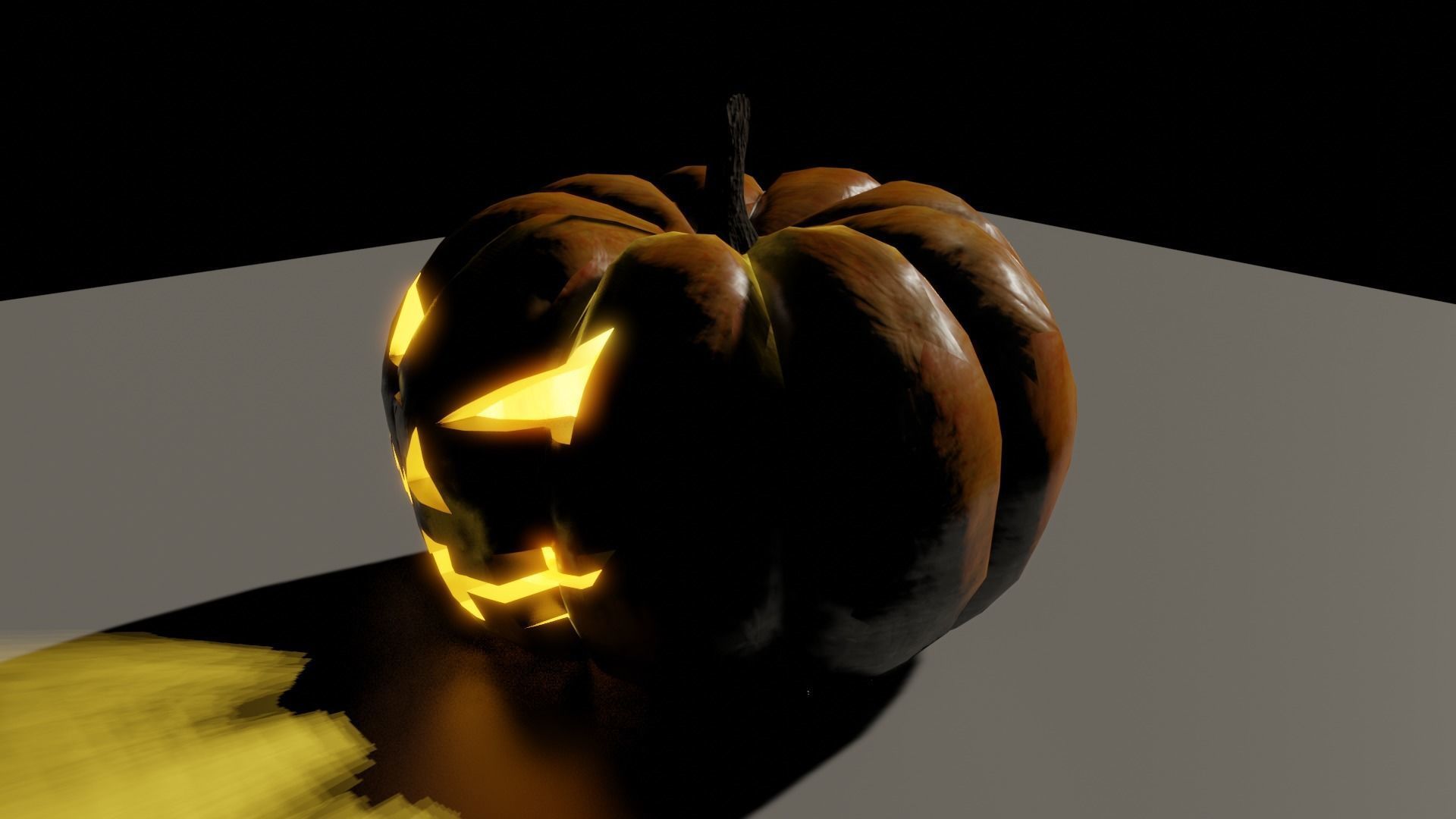 Halloween Pumpkin 3D model_17