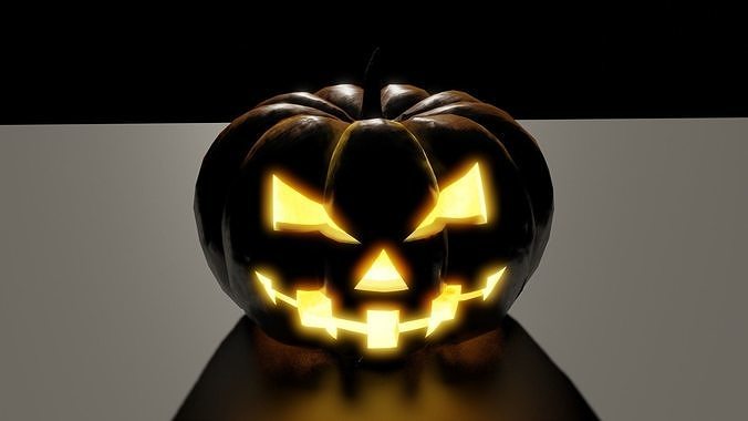 Halloween Pumpkin 3D model