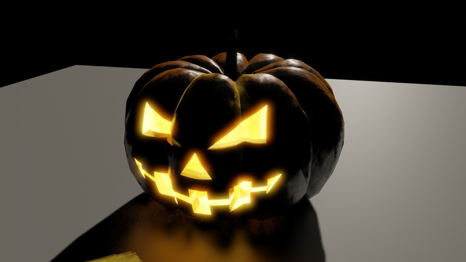 Halloween Pumpkin 3D model_19