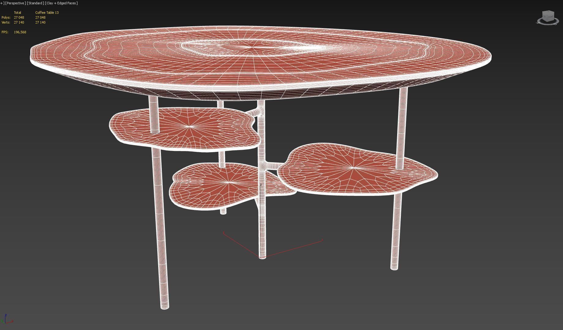 Coffee Table 13 3D model_16