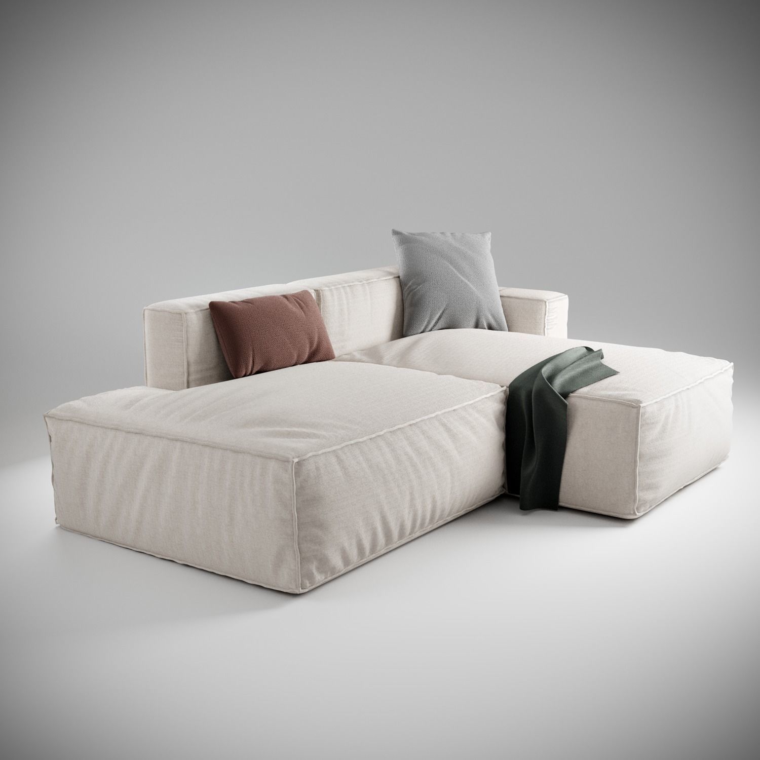 Sofa Design for archviz 3D model_1