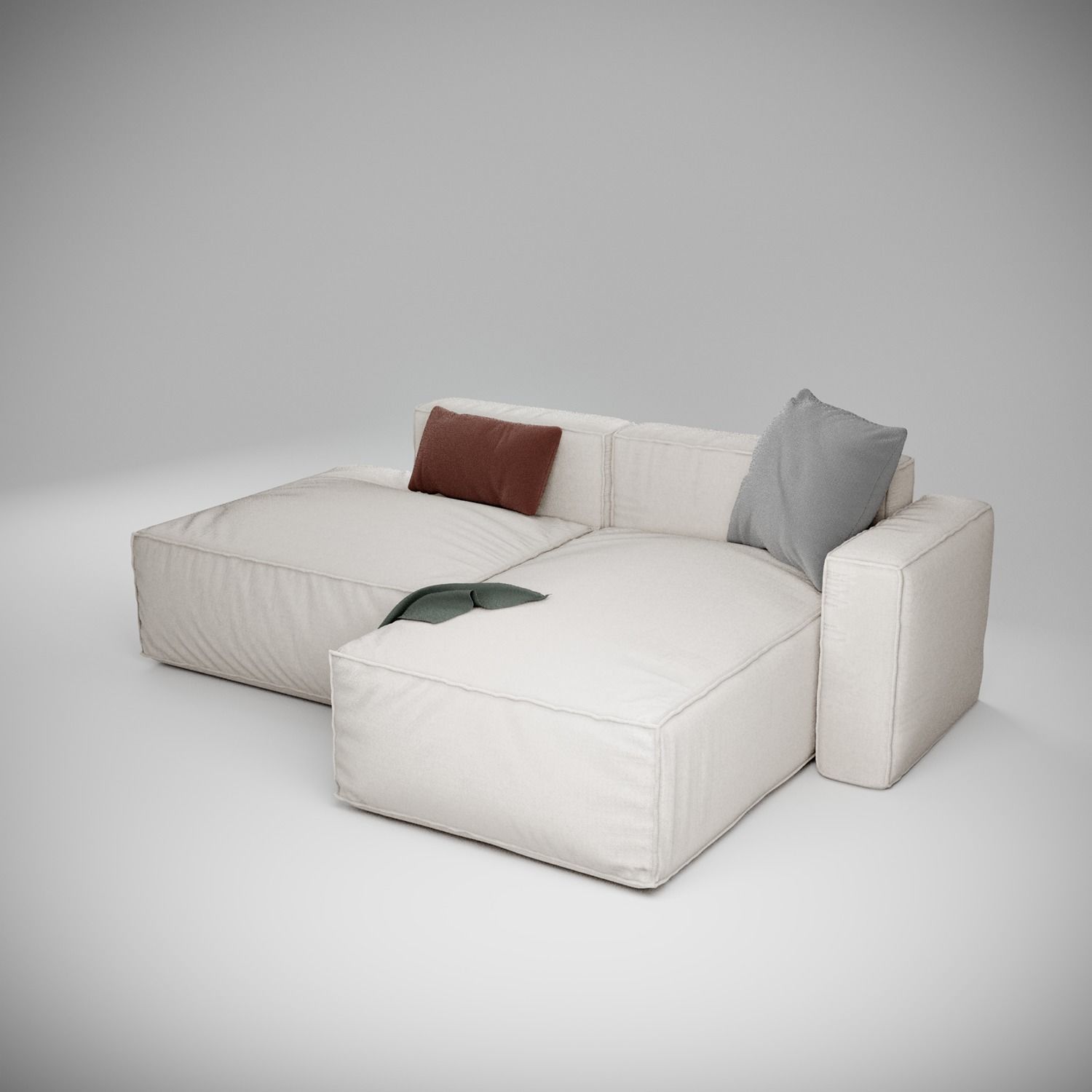 Sofa Design for archviz 3D model_2