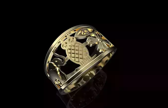 Ring of Luck 3D print model