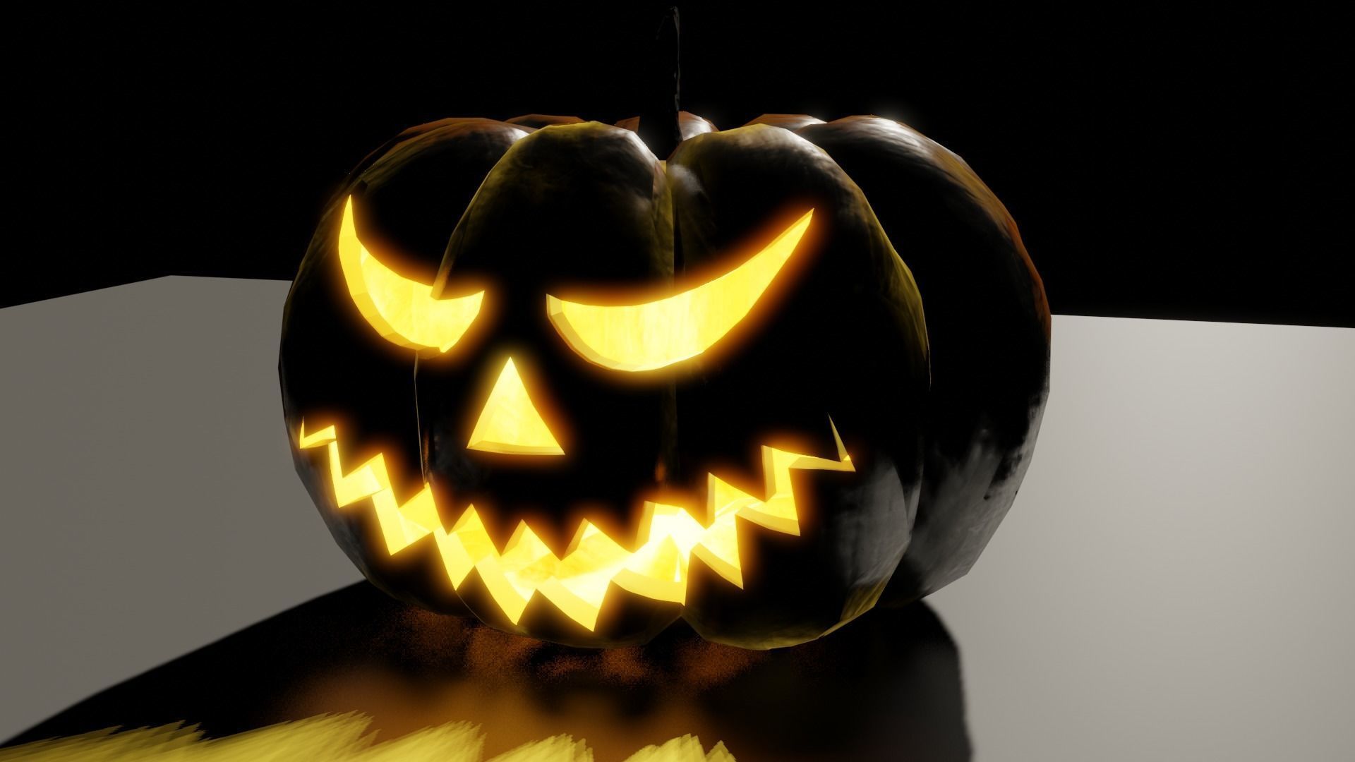 Halloween Pumpkin 3D model_18