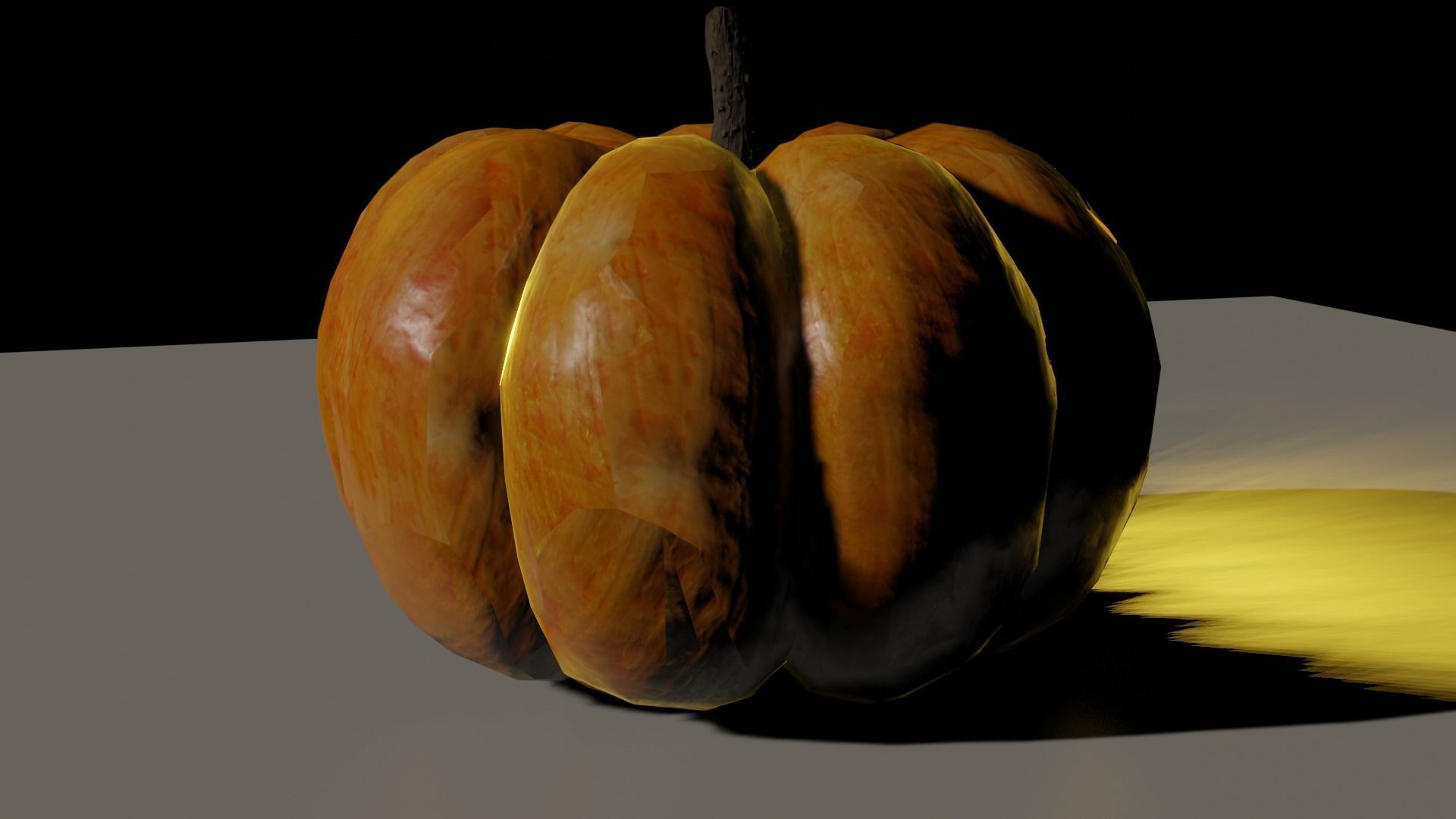 Halloween Pumpkin 3D model_5