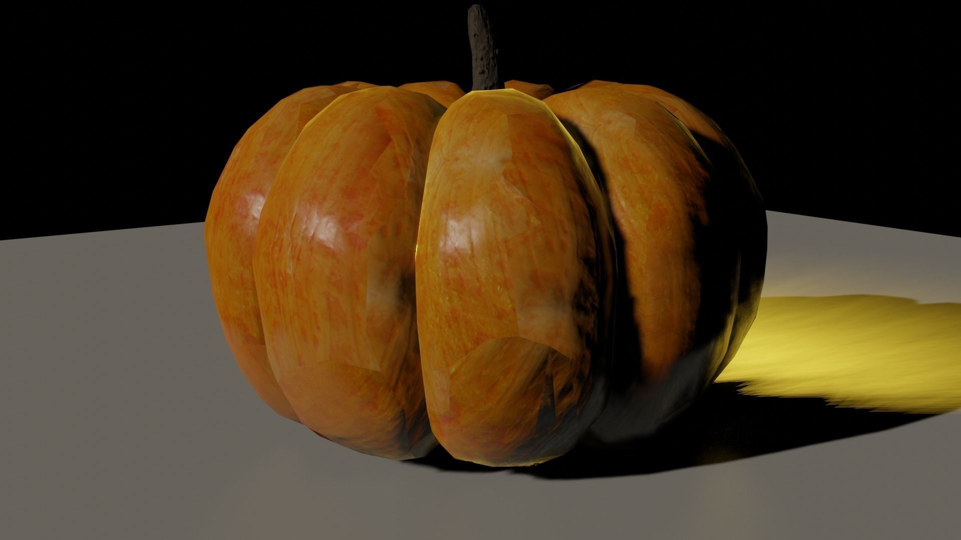 Halloween Pumpkin 3D model_6