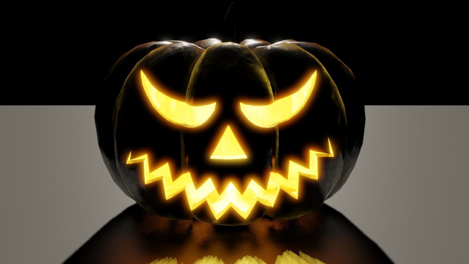 Halloween Pumpkin 3D model_19