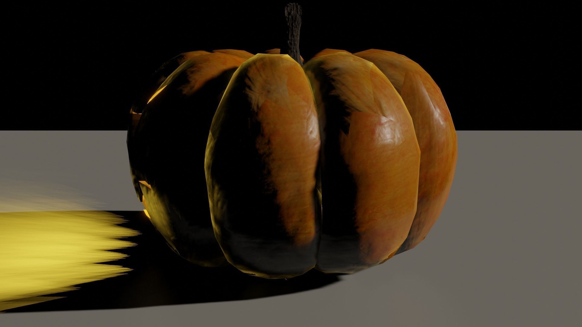 Halloween Pumpkin 3D model_14