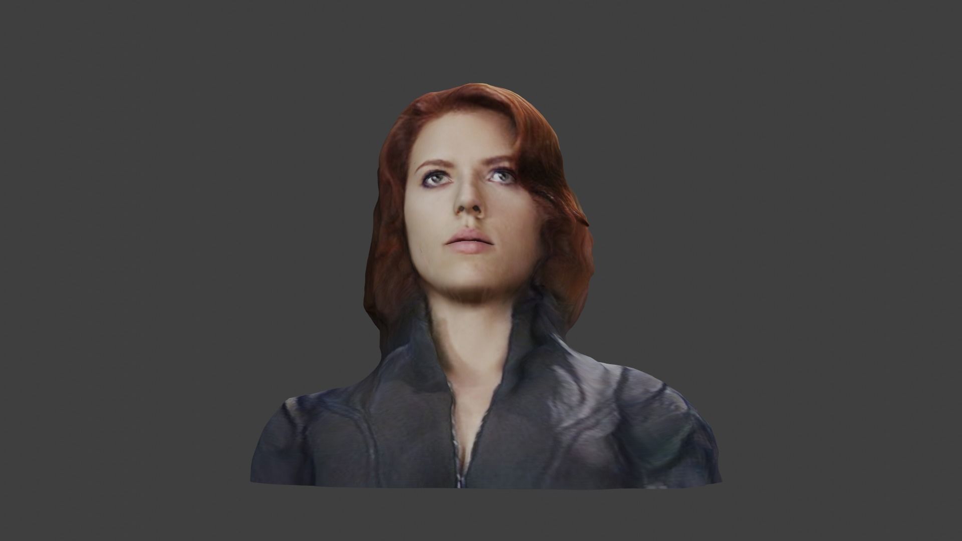 black widow Free low-poly 3D model_4