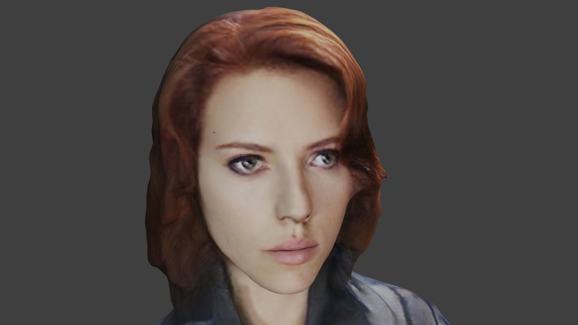 black widow Free low-poly 3D model_5