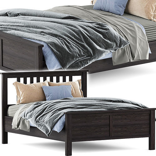 Ikea Hemnes Bed 3D model