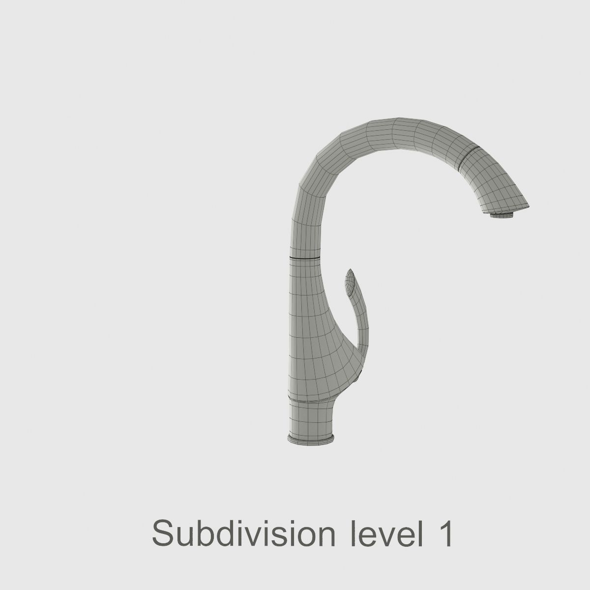 Grohe k4 mixer 3D model_3