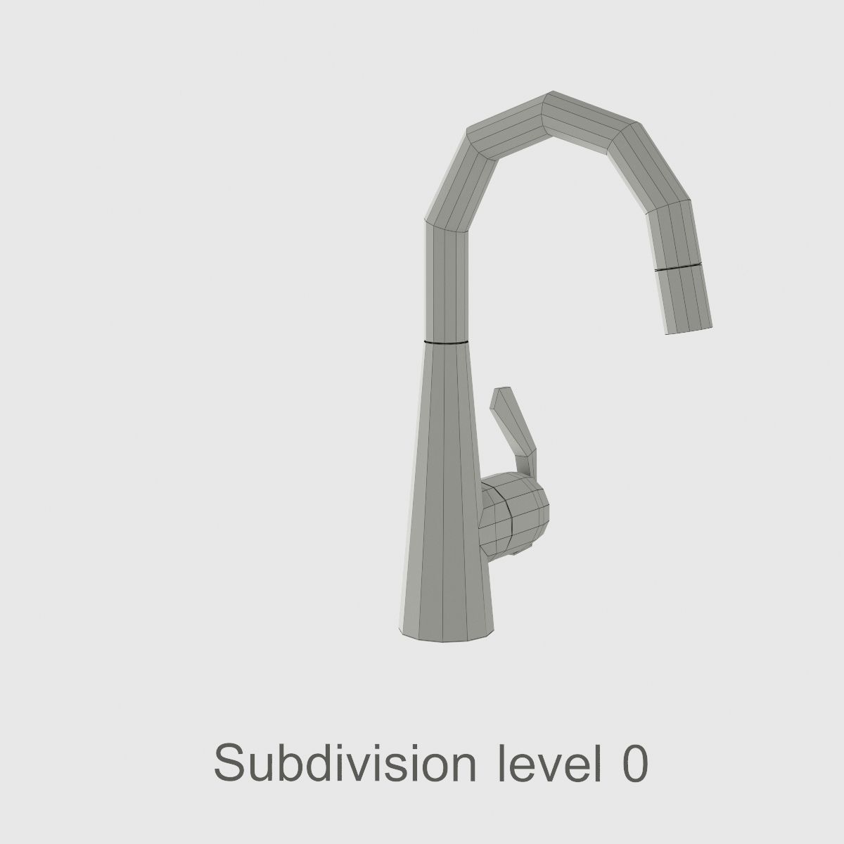 Grohe Zedra mixer 3D model_2