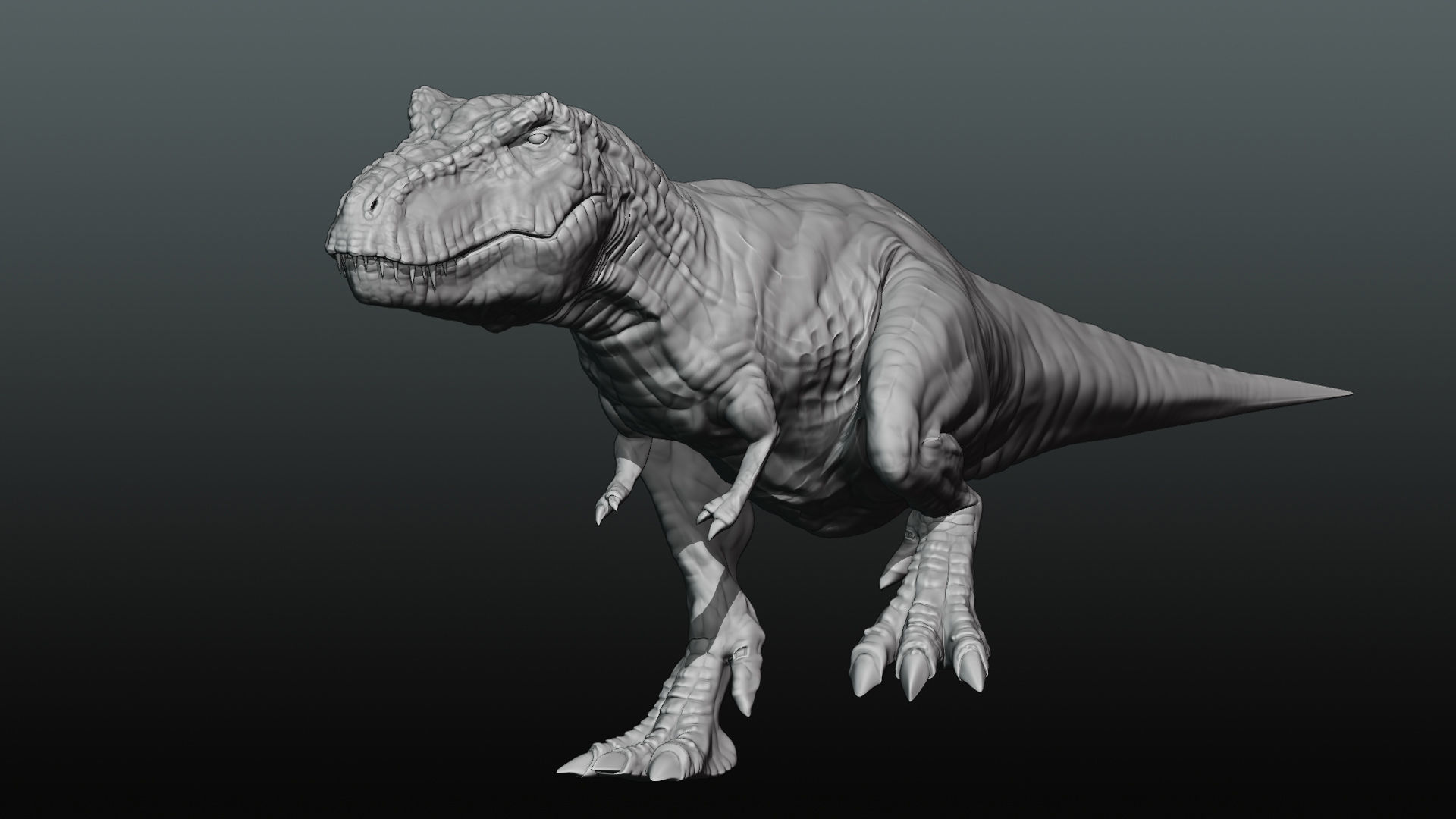 Tyrannosaurus Rex T rex Jurassic Park  3D model_17