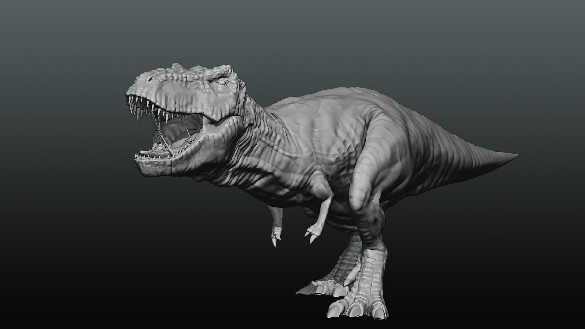 Tyrannosaurus Rex T rex Jurassic Park  3D model_15