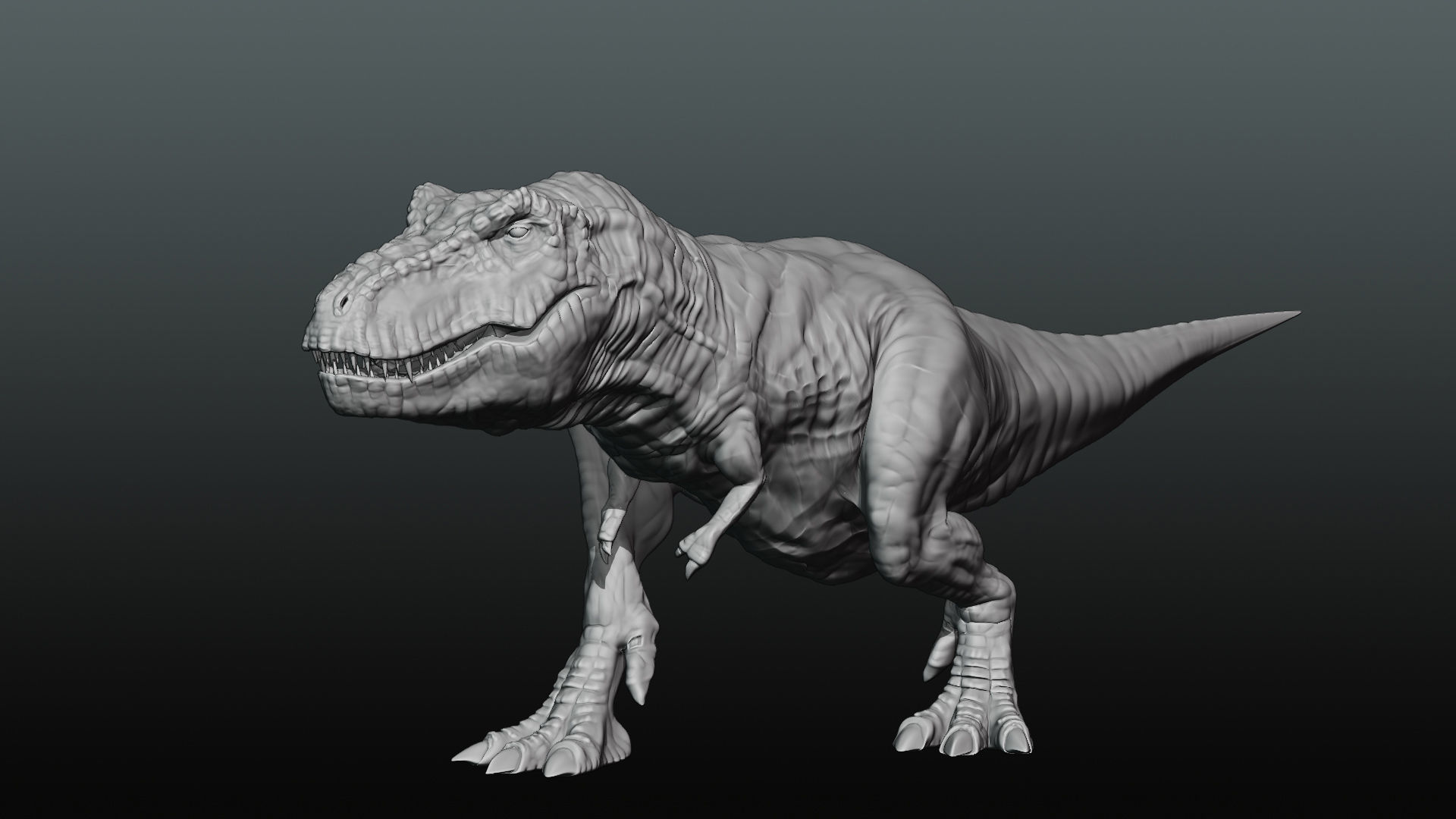 Tyrannosaurus Rex T rex Jurassic Park  3D model_16