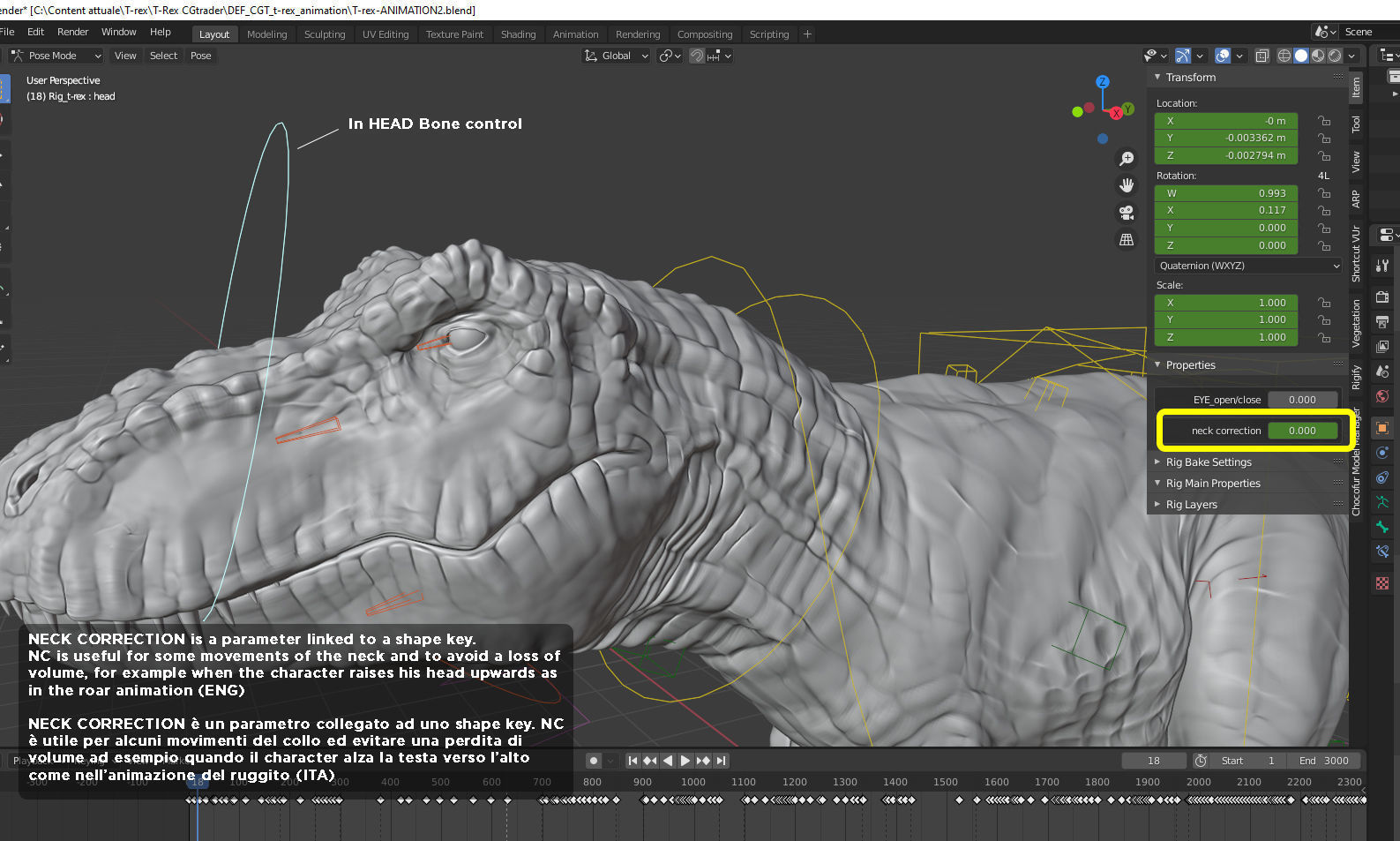 Tyrannosaurus Rex T rex Jurassic Park  3D model_26
