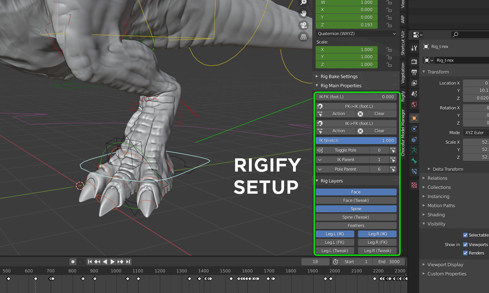 Tyrannosaurus Rex T rex Jurassic Park  3D model_22