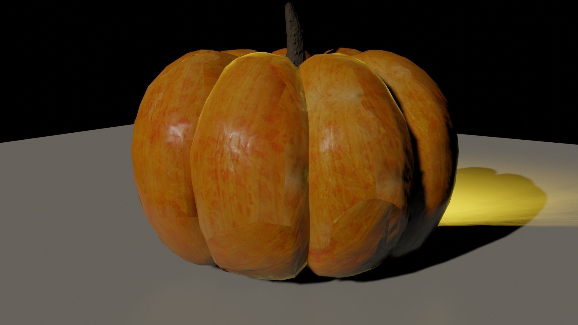 Halloween Pumpkin 3D model_7