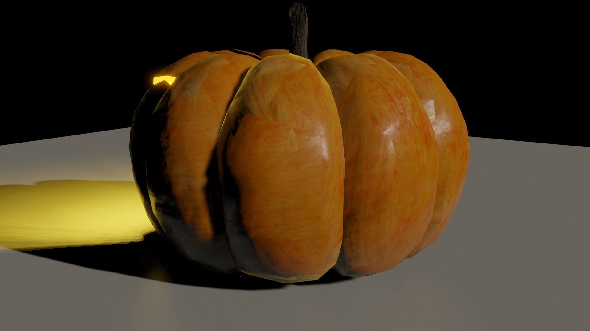 Halloween Pumpkin 3D model_12