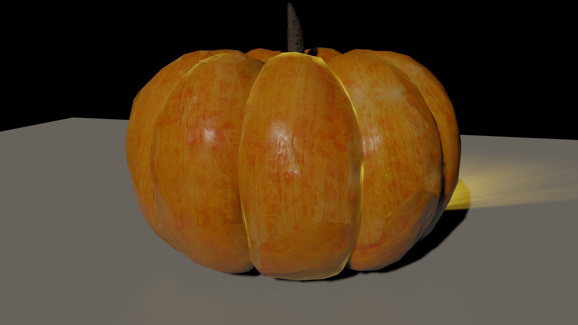 Halloween Pumpkin 3D model_8