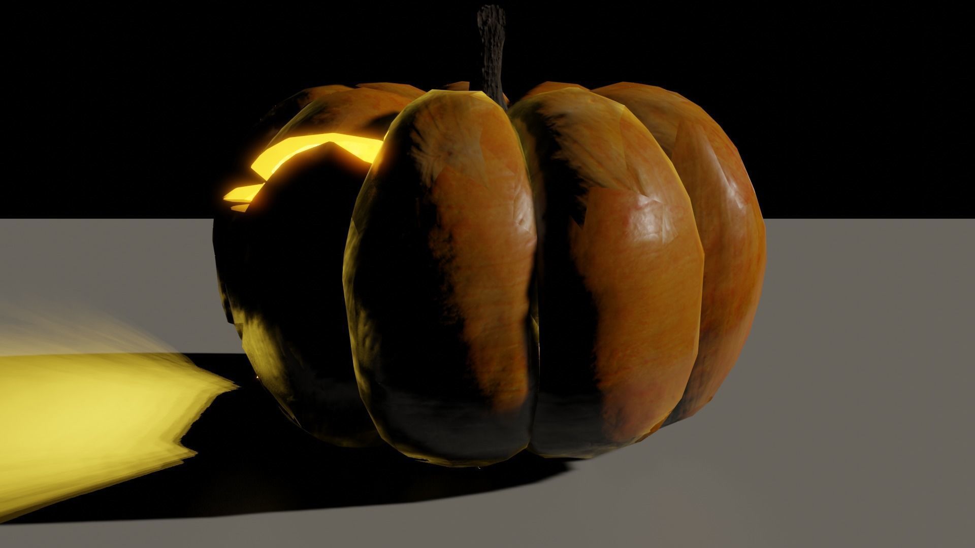 Halloween Pumpkin 3D model_14
