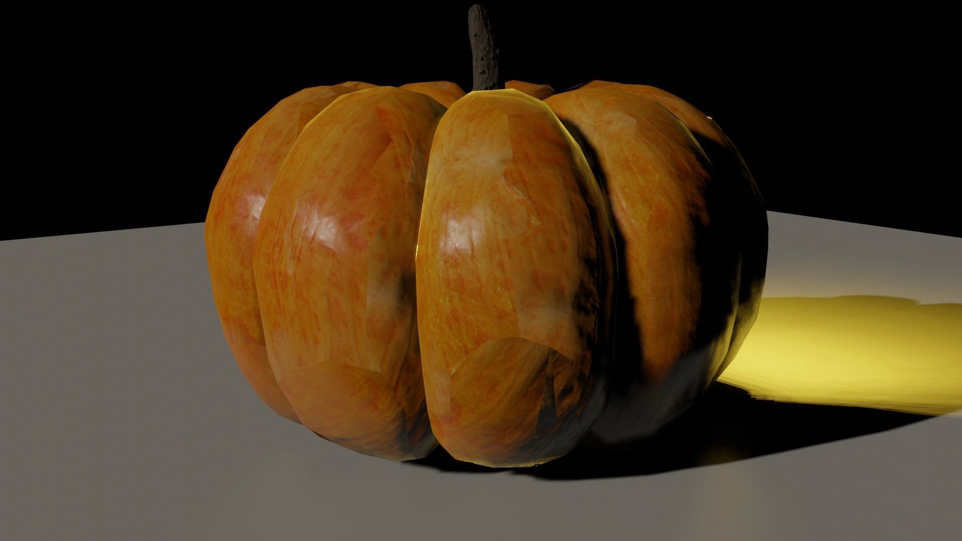Halloween Pumpkin 3D model_6