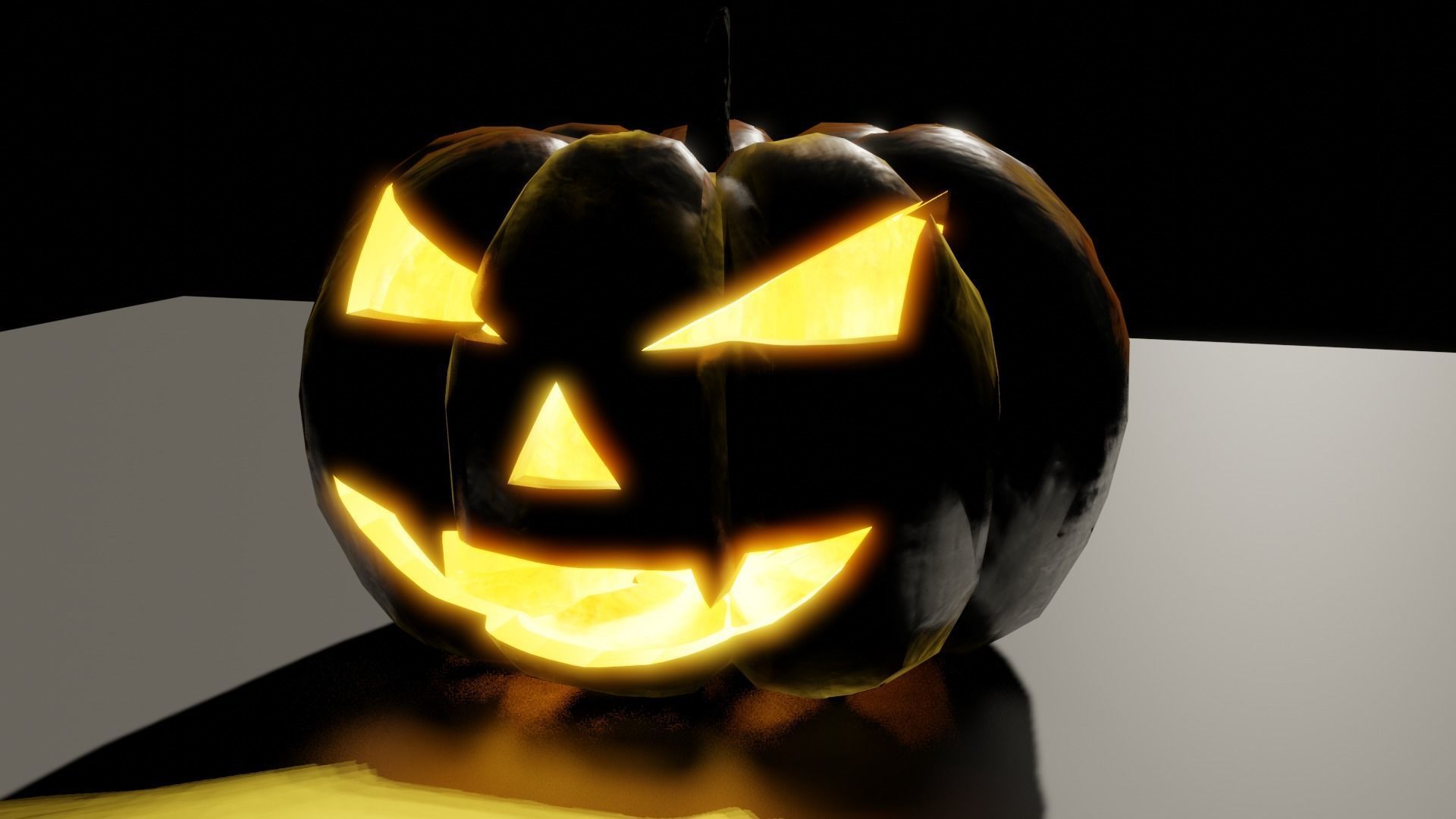 Halloween Pumpkin 3D model_18