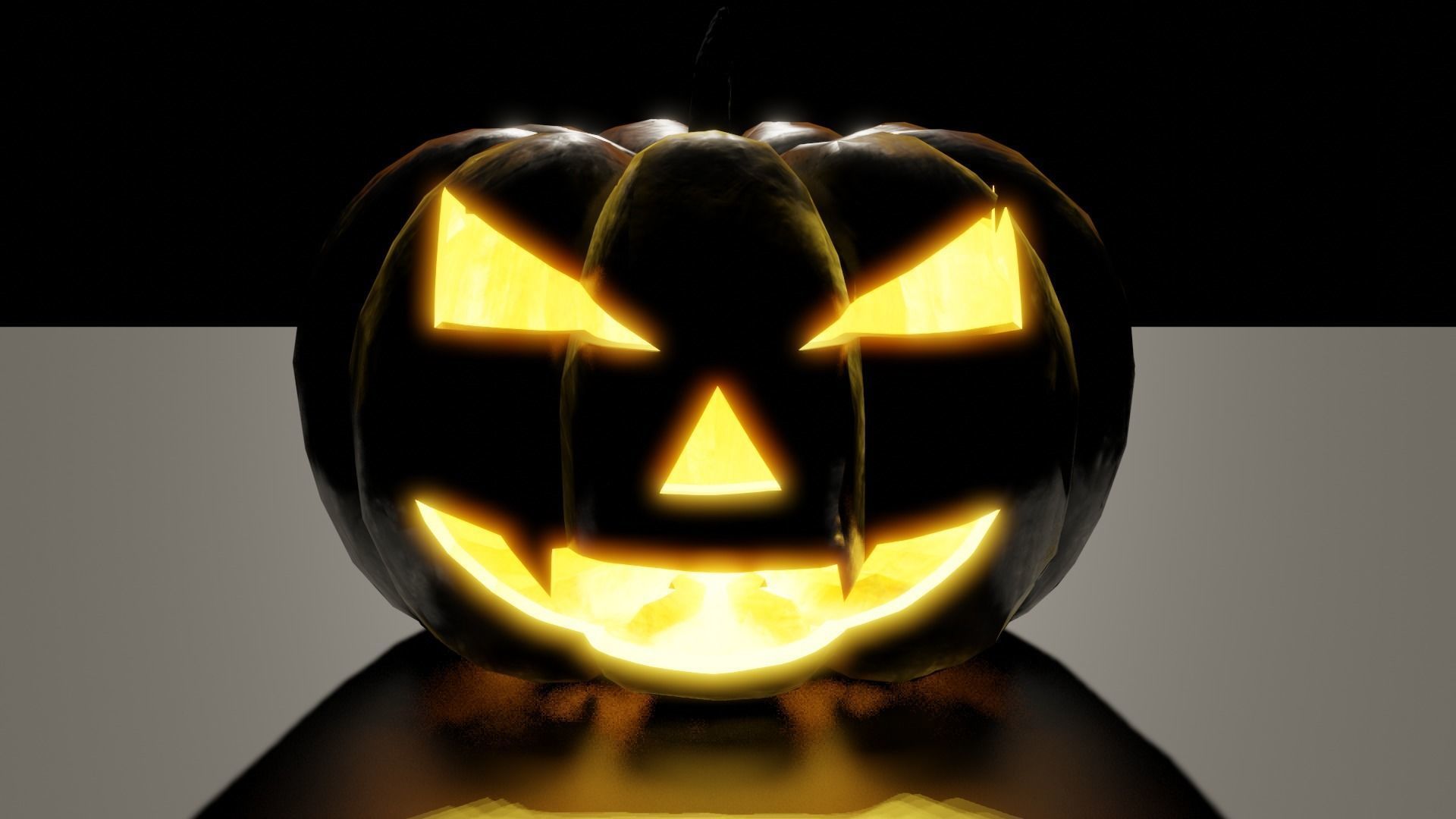 Halloween Pumpkin 3D model_19