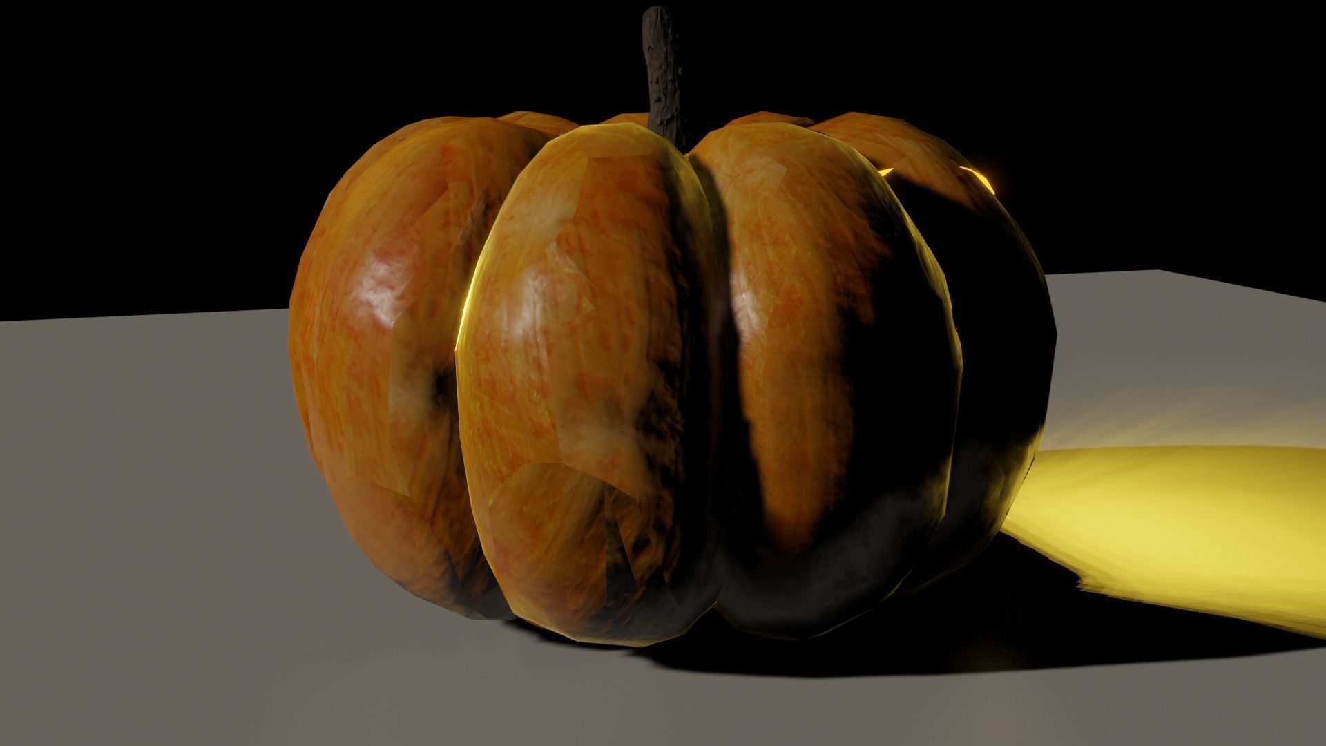 Halloween Pumpkin 3D model_5