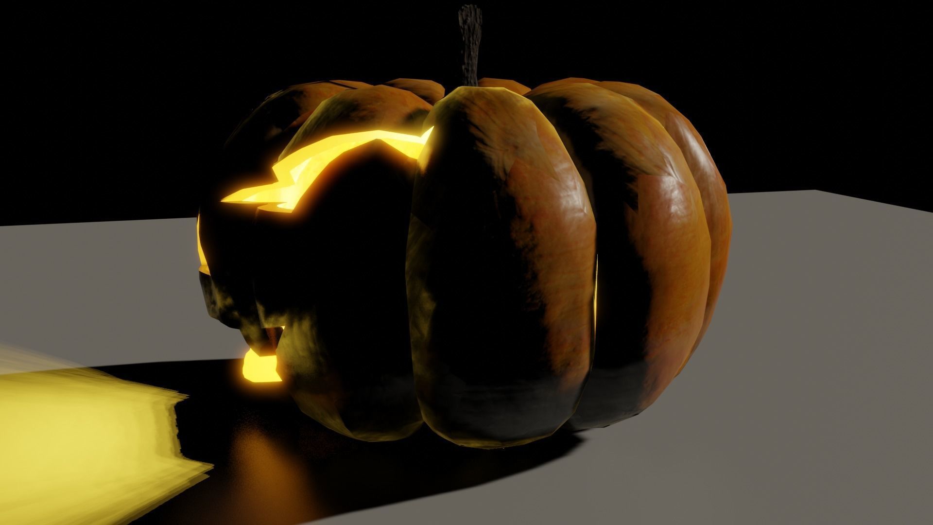 Halloween Pumpkin 3D model_15