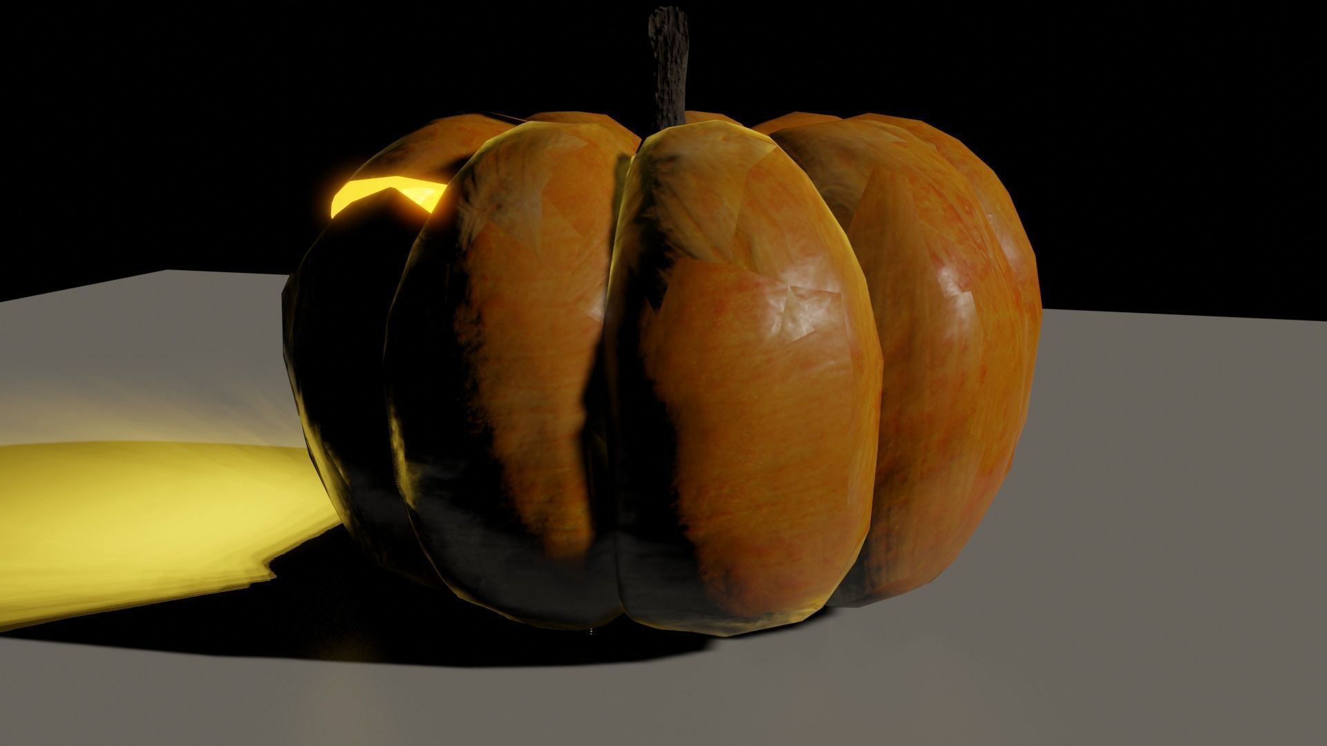 Halloween Pumpkin 3D model_13