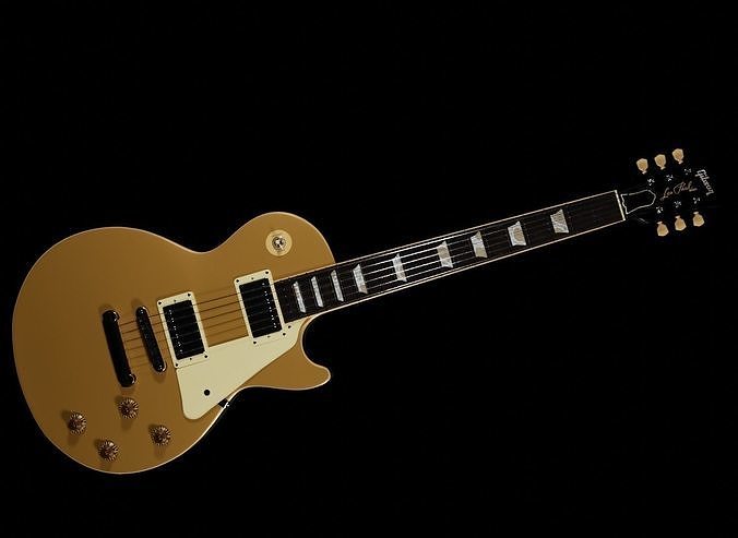 Gibson LesPaul GoldTop 3D model