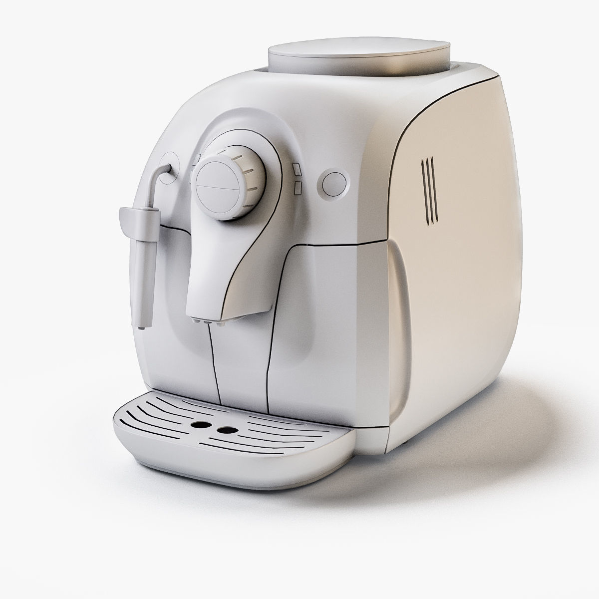 Coffee Maker Philips HD 8649 3D model_8