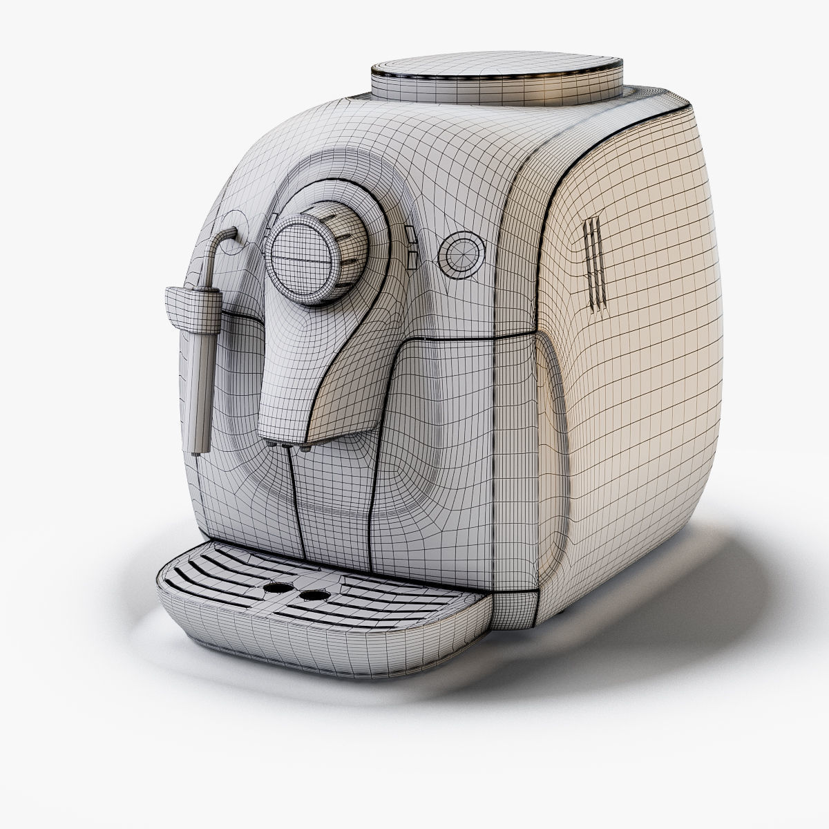 Coffee Maker Philips HD 8649 3D model_14