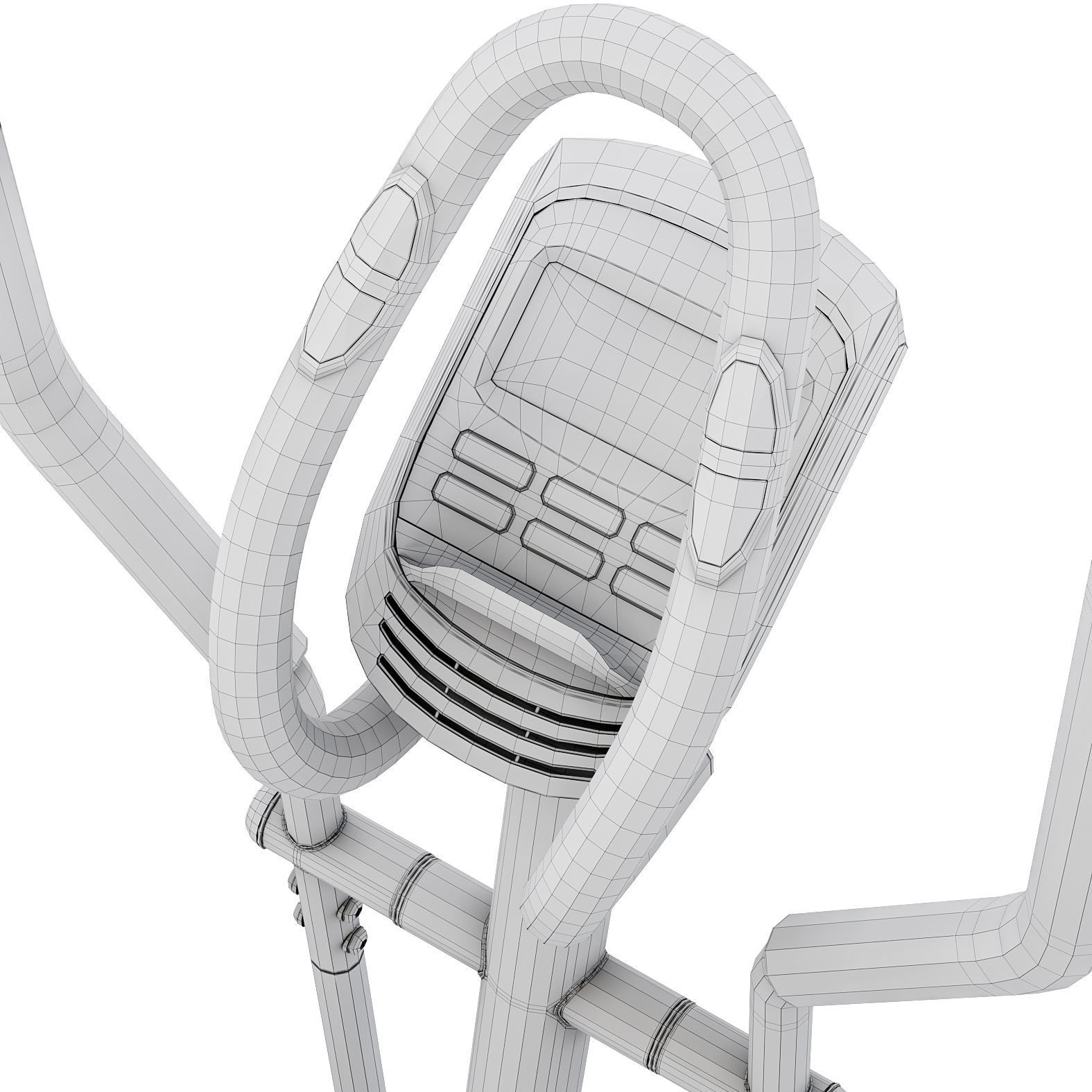 Elliptical trainer Hasttings Q600 3D model_24