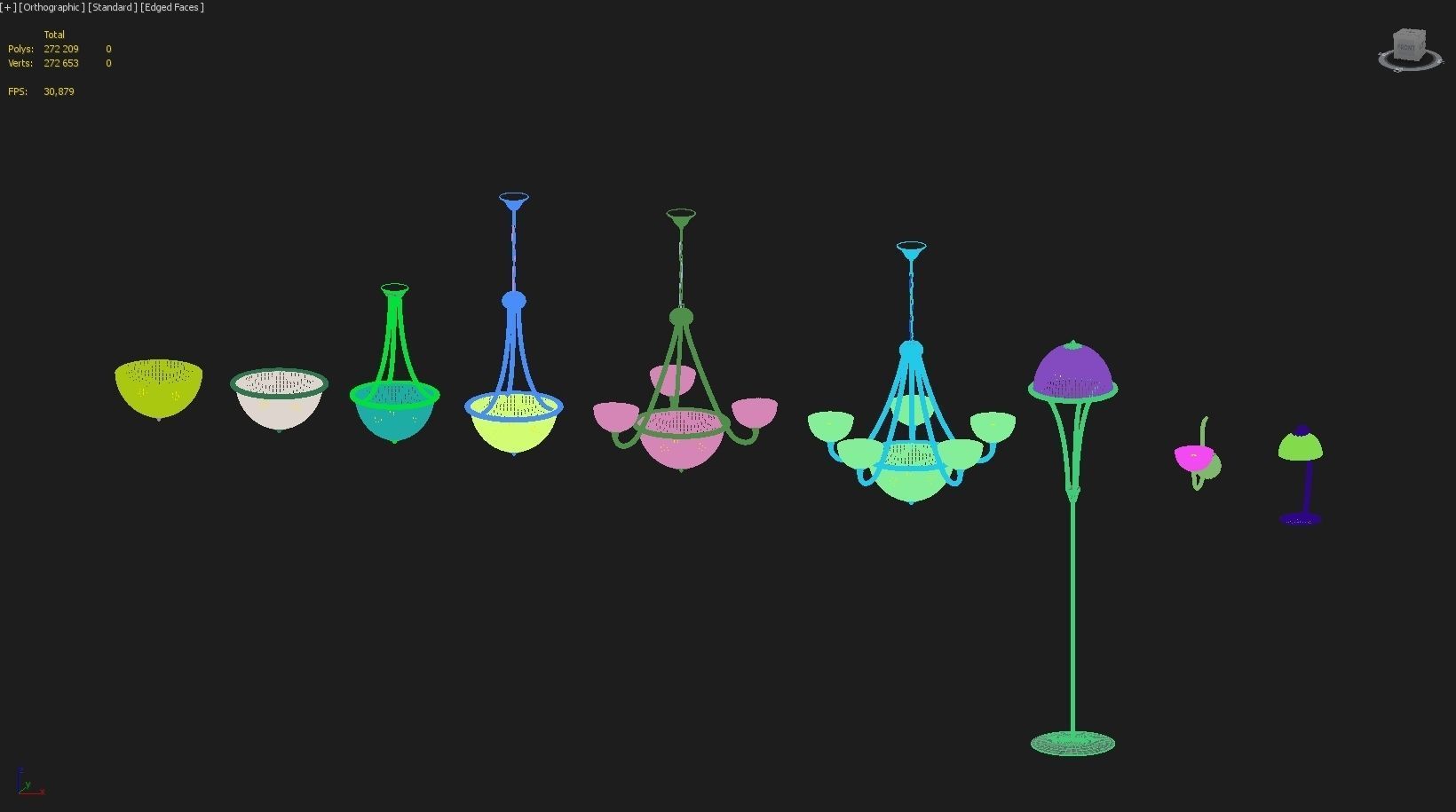 Nowodvorski BARON collection 3D model_20