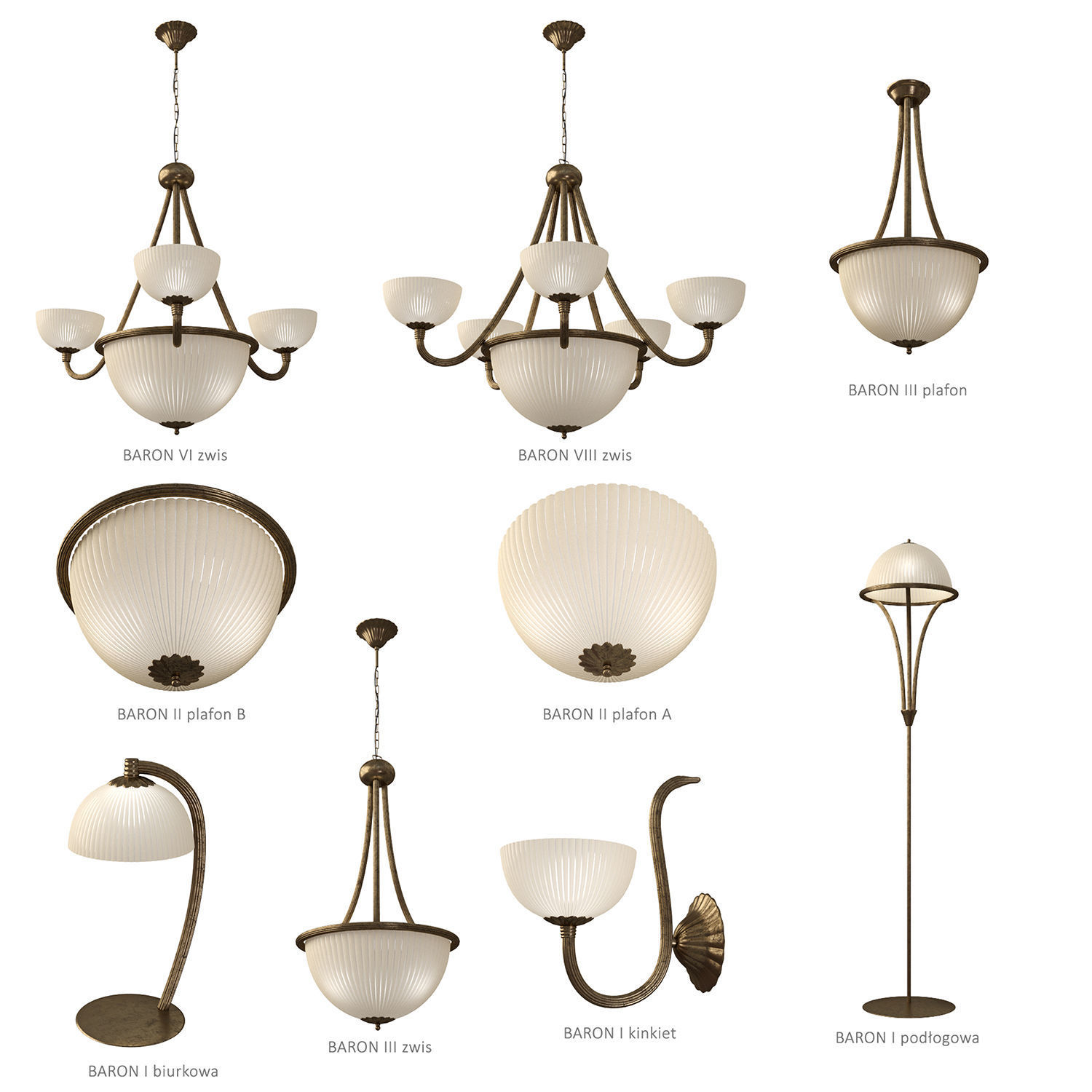 Nowodvorski BARON collection 3D model_1