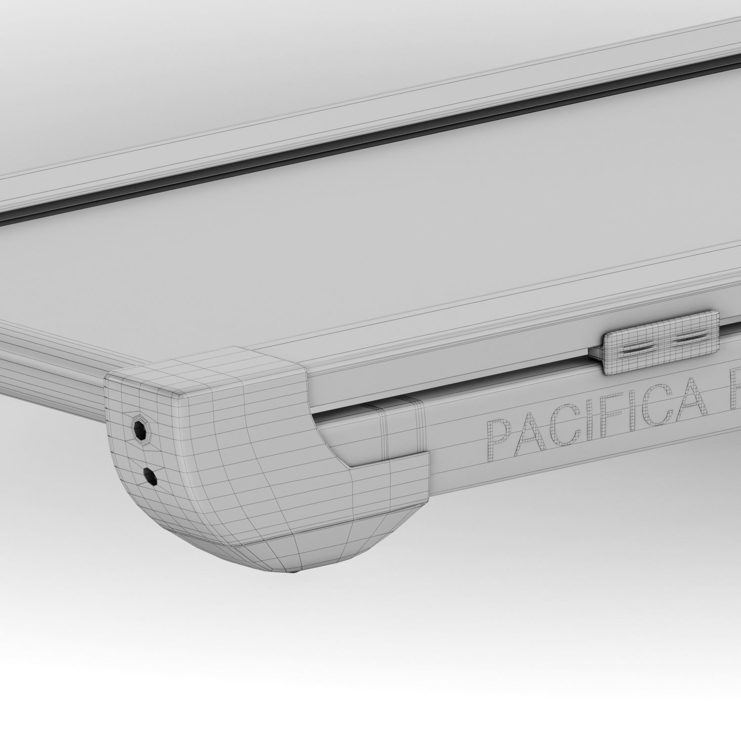 Treadmill EUROFIT Pacifica fitness 3D model_25