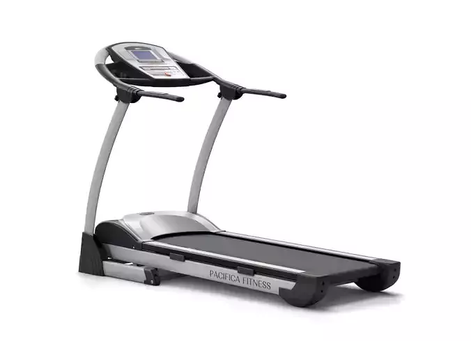 Treadmill EUROFIT Pacifica fitness 3D model