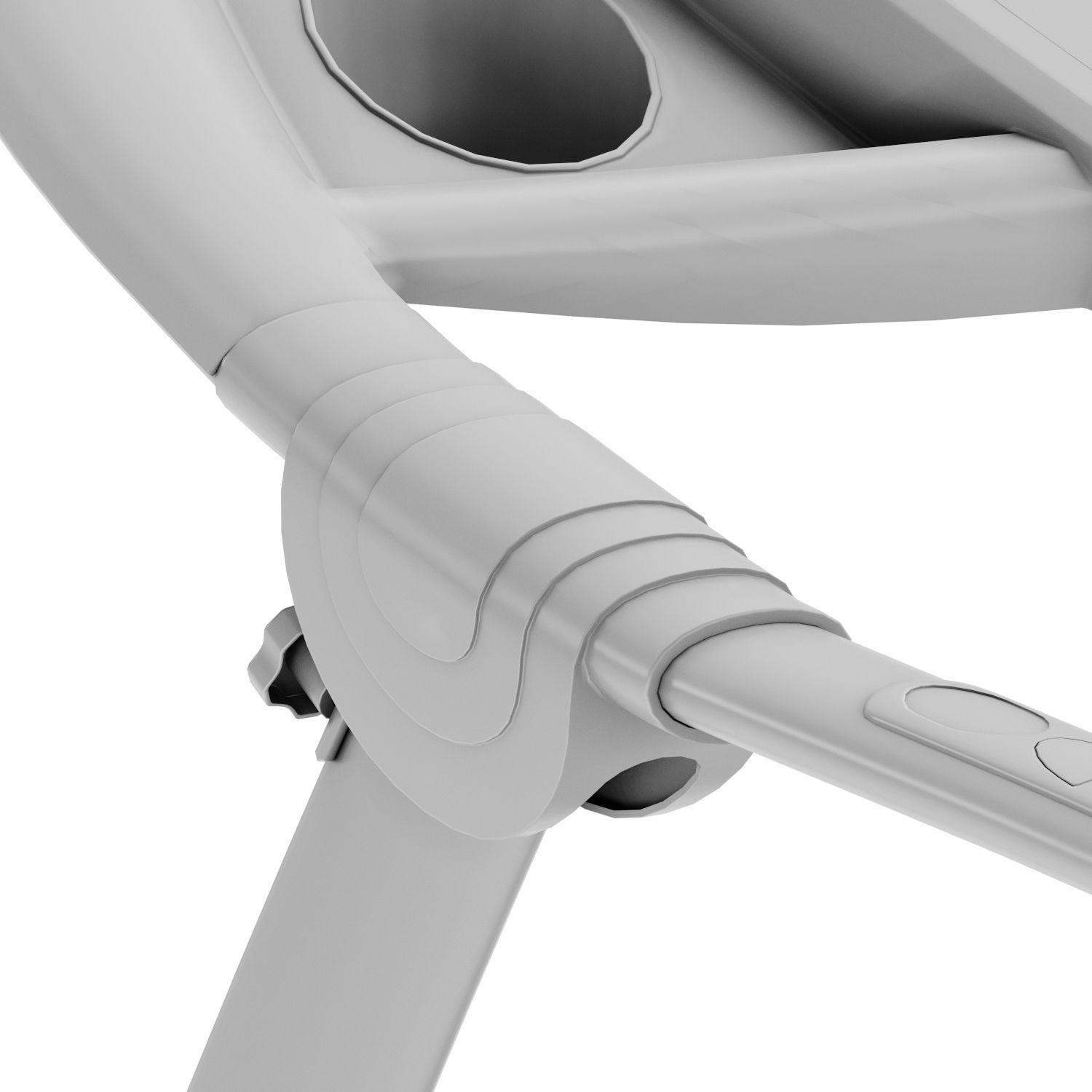 Treadmill EUROFIT Pacifica fitness 3D model_26